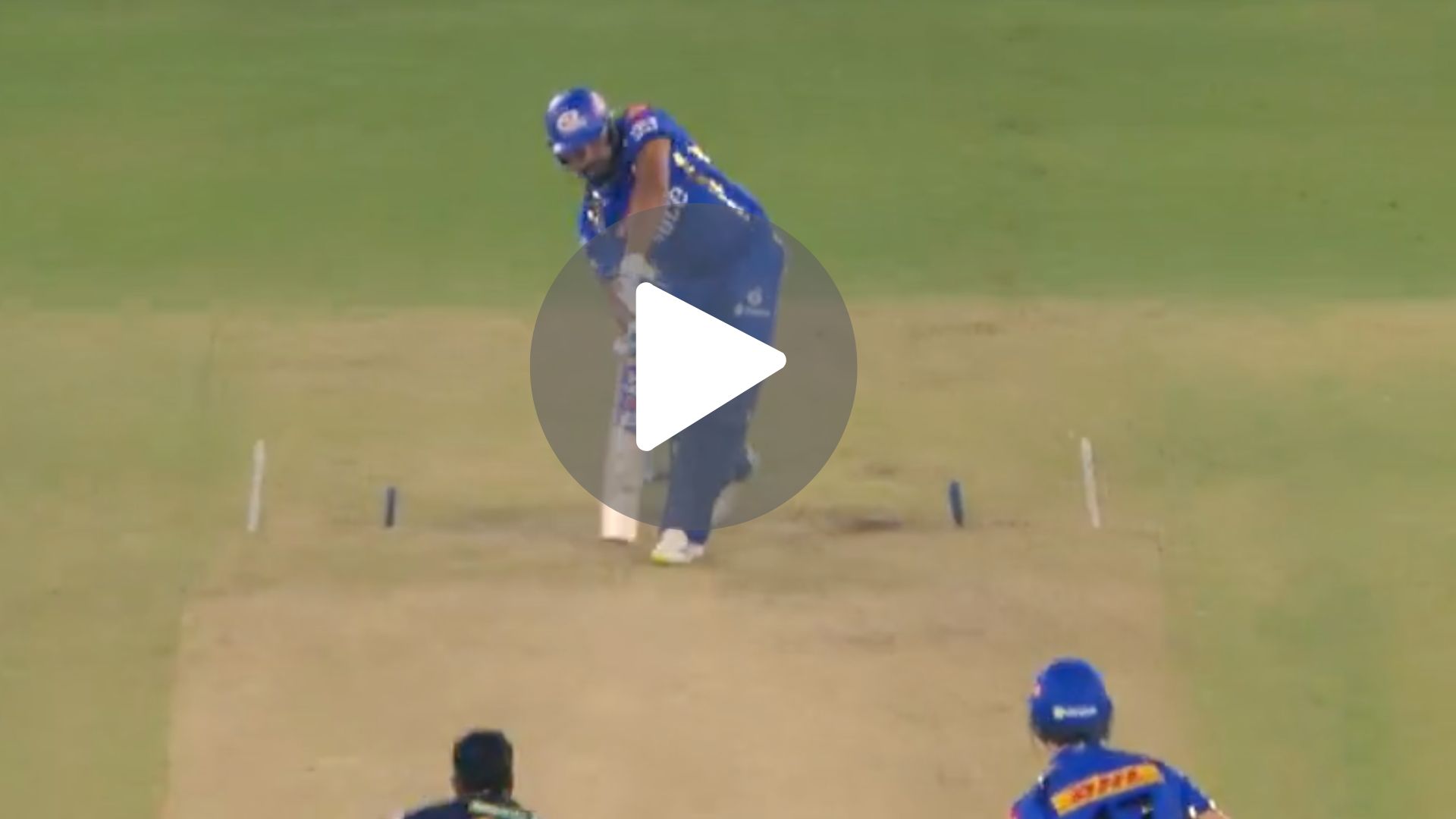 [Watch] Vintage Rohit Sharma's 'Effortless Six' Against Umesh Yadav In GT-MI Clash